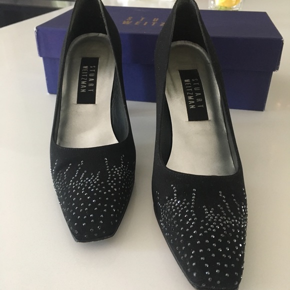 Stuart Weitzman | Tieline Pump Black Kid - Picture 3 of 7